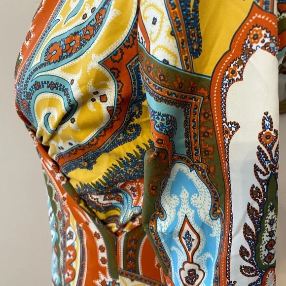 J. McLaughlin Patterned Retro Style Dress - Picture 9 of 12